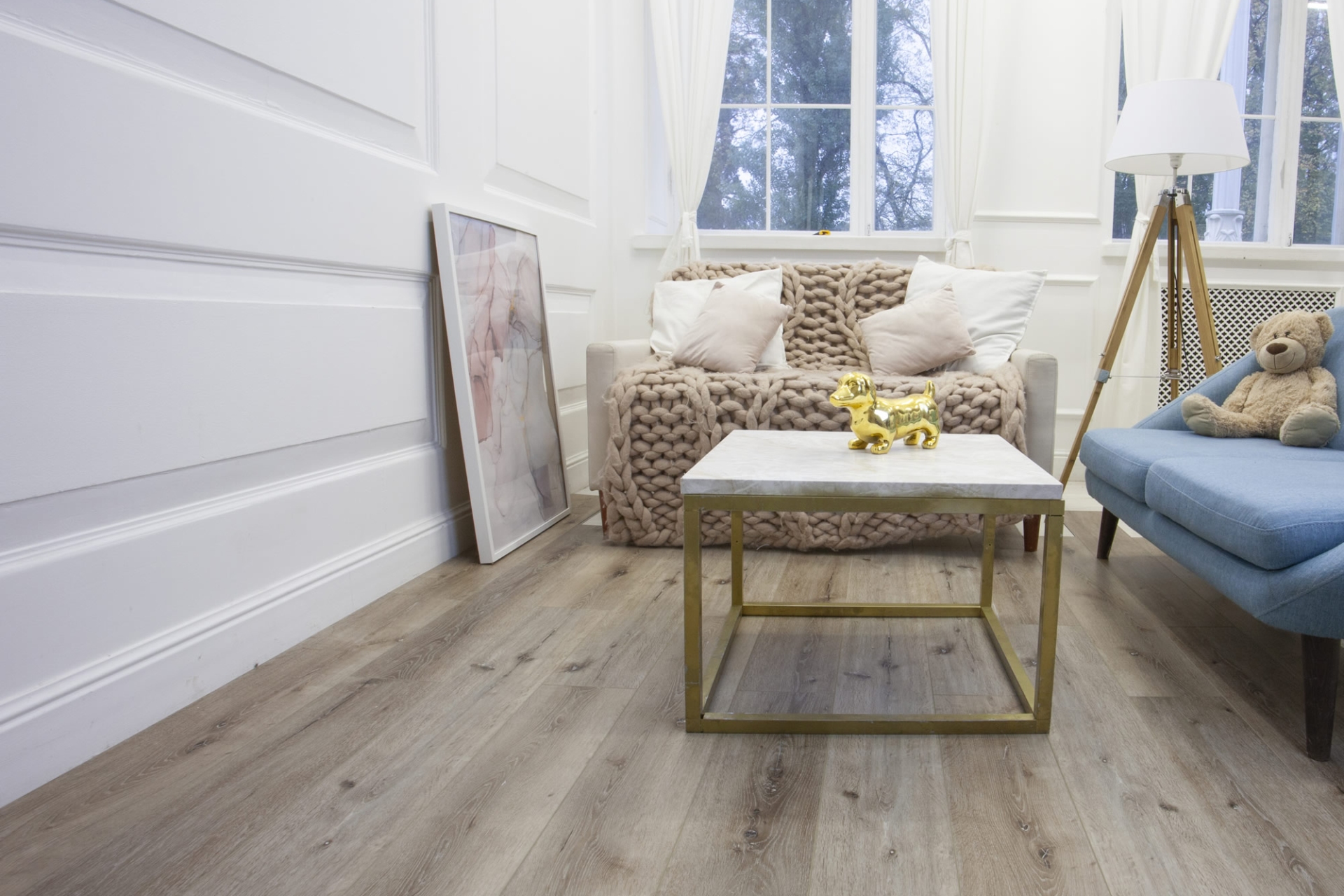 Усовершенствованная кварц-виниловая плитка «Damy Floor» Дуб Лофт (1227*187*2,5 мм) — купить в Екатеринбурге