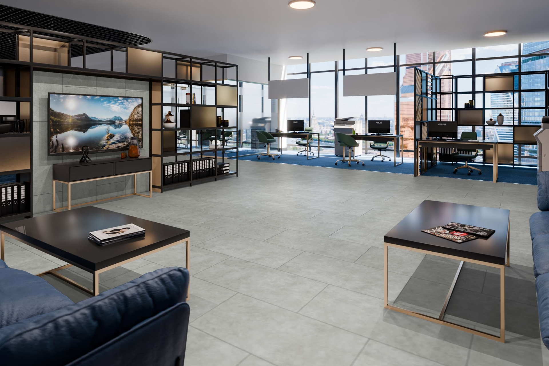 Усовершенствованная кварц-виниловая плитка «Damy Floor» Броуд-Пик (912,4*455,2*2,5 мм) — купить в Екатеринбурге