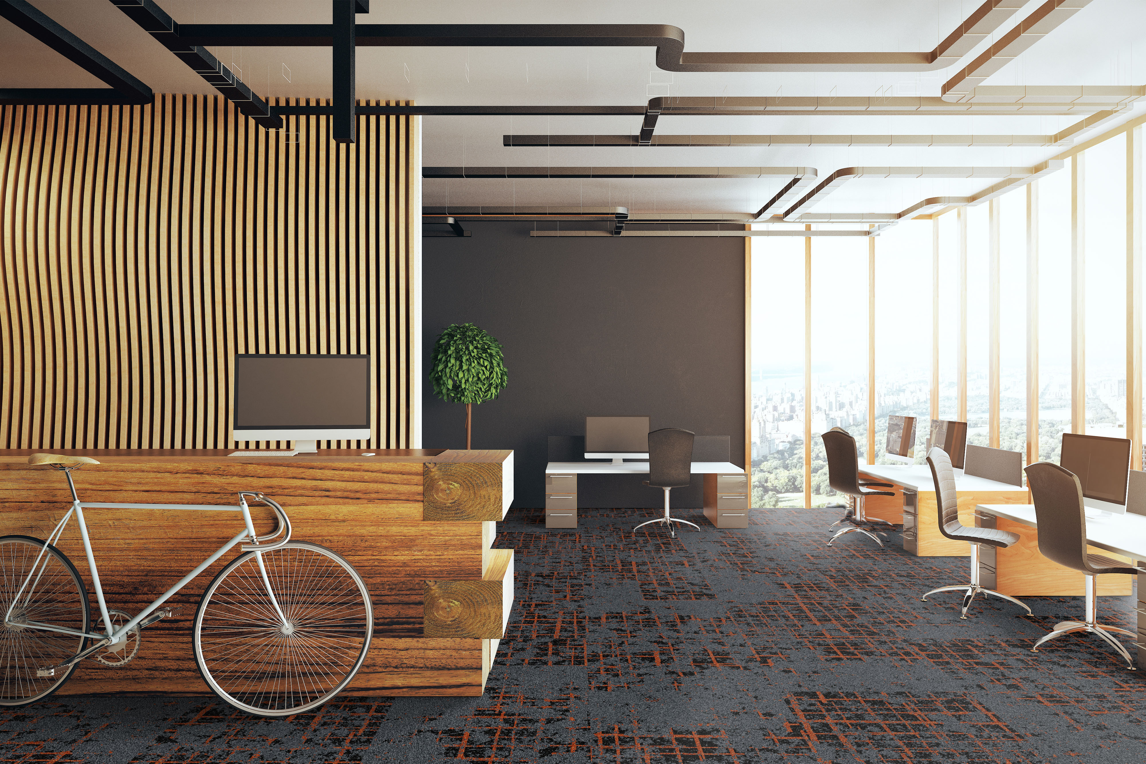 Ковровая плитка Macro Tile 91 (500*500*5 мм) — купить в Екатеринбурге