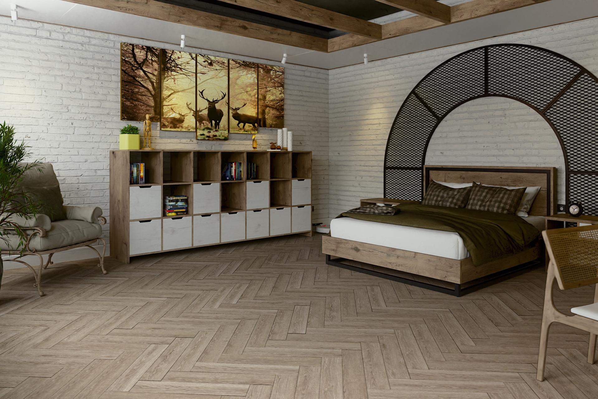 SPC ламинат «Damy Floor» Ливерпуль (615*123*4 мм) — купить в Екатеринбурге