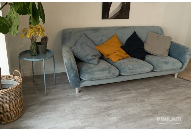 Кварц-винил Цемент Светлый (950*480*2,5 мм) — купить в Екатеринбурге