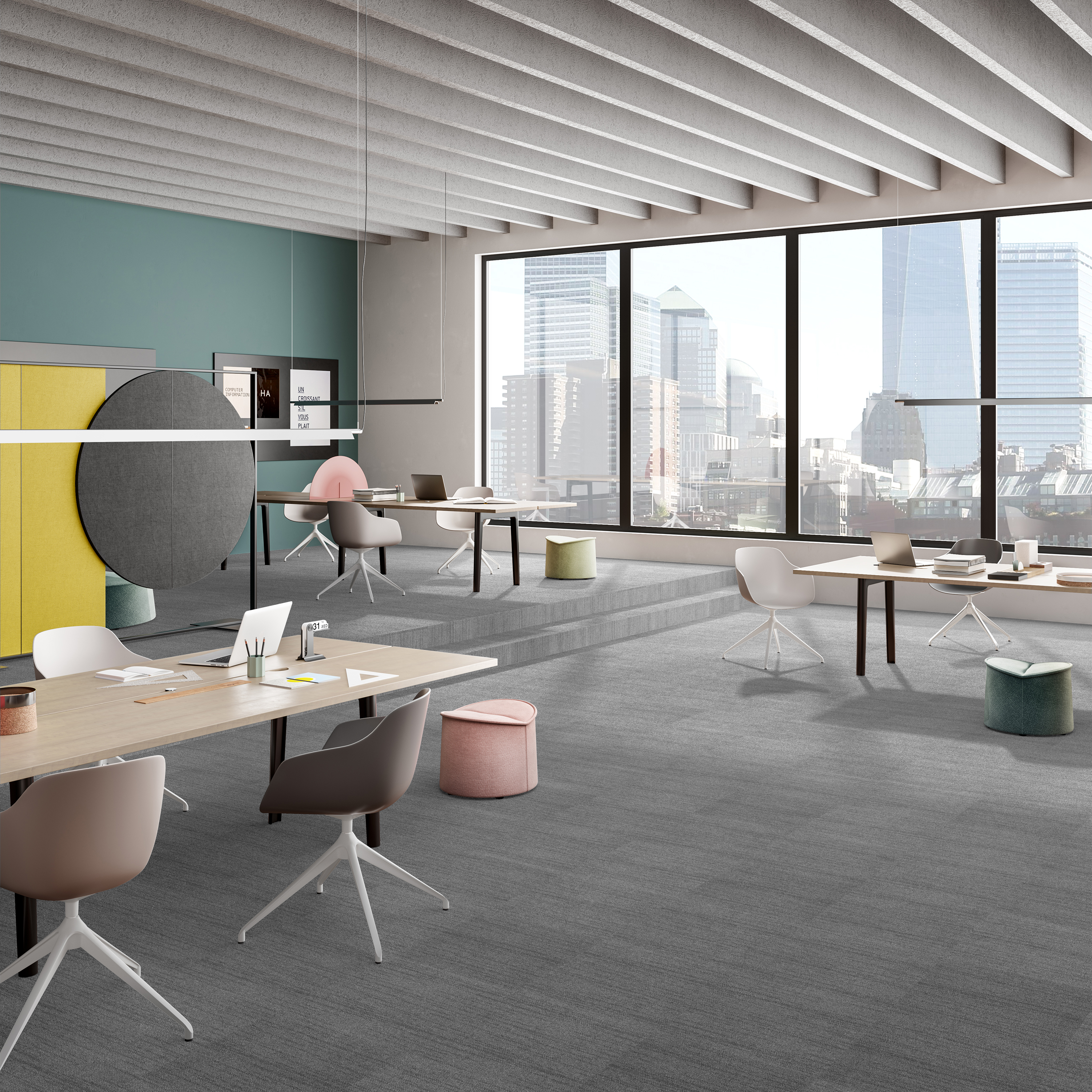 Ковровая плитка Marvel Tile 97 (500*500*6 мм) — купить в Екатеринбурге