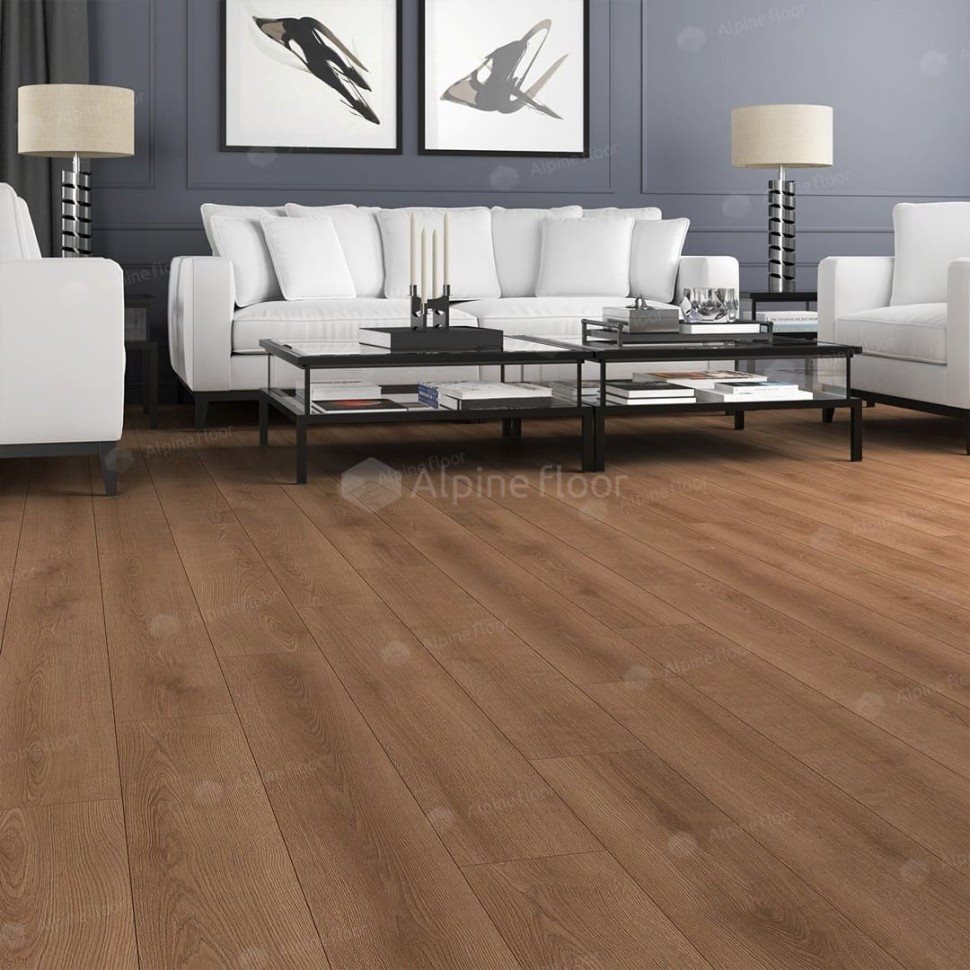 Ламинат "Camsan" Дуб Браун (1380*190*10 мм) — купить в Екатеринбурге