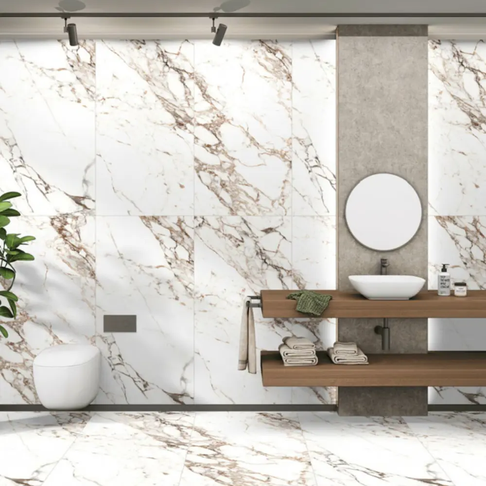 Керамогранит "Sonex" Statuario sunspot карвинг 60x120см цвет белый с разводами — купить в Екатеринбурге