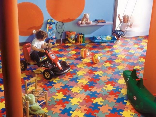 Линолеум бытовой "IVC" Neo Puzzle 50 (3м) — купить в Екатеринбурге