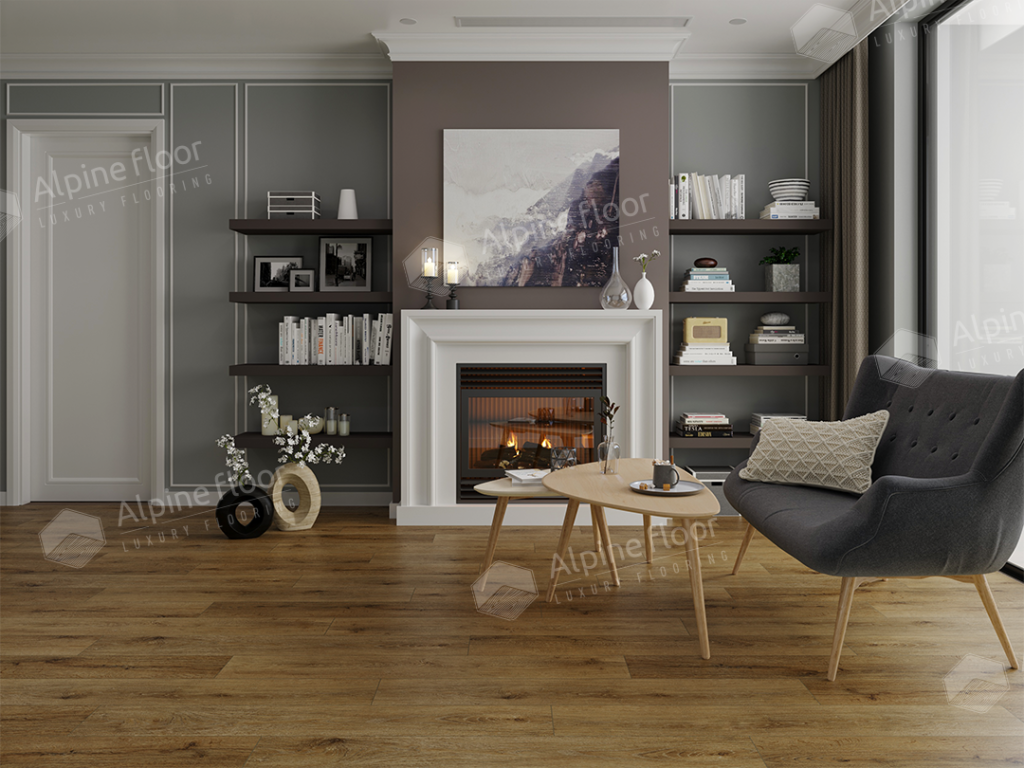 SPC ламинат "Alpine Floor" Энигма (1220*183*4 мм) — купить в Екатеринбурге
