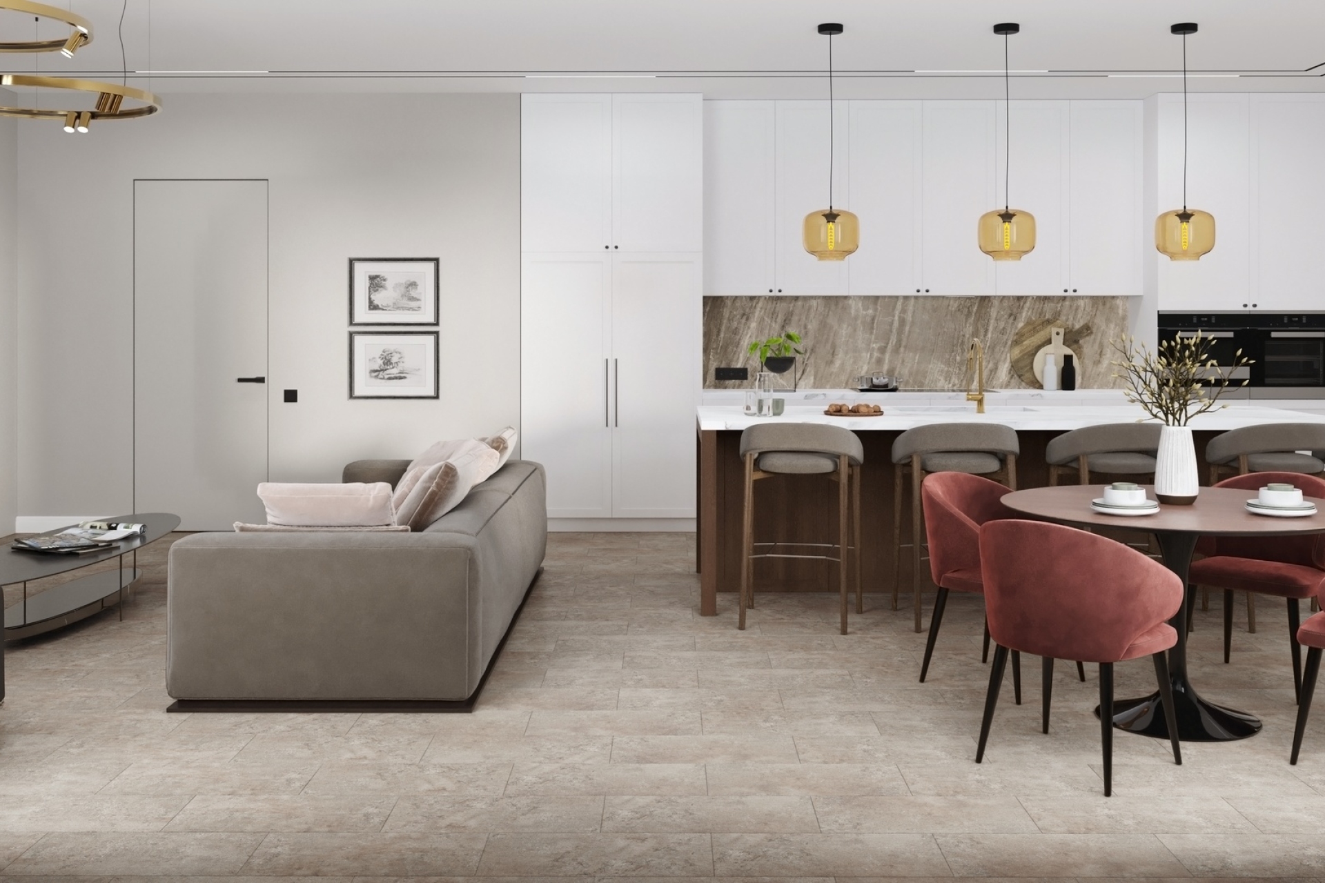 SPC плитка «Damy Floor» Эйгер (610*305*5 мм) — купить в Екатеринбурге