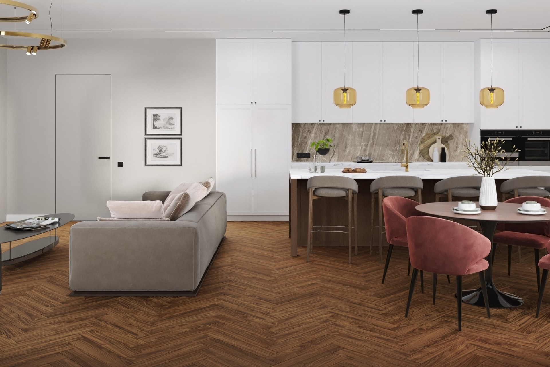 SPC ламинат «Damy Floor» Дерби (615*123*4 мм) — купить в Екатеринбурге