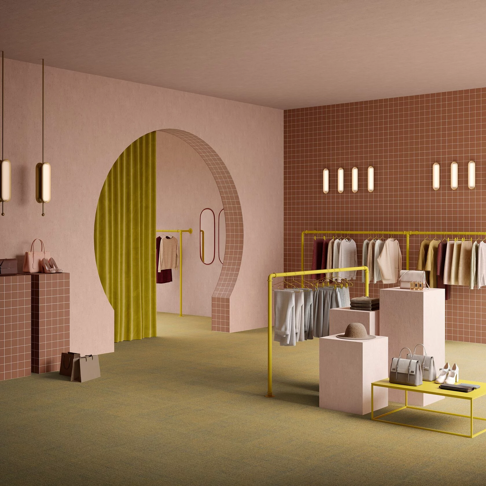 Ковровая плитка Mantra Tile 89 (500*500*6 мм) — купить в Екатеринбурге