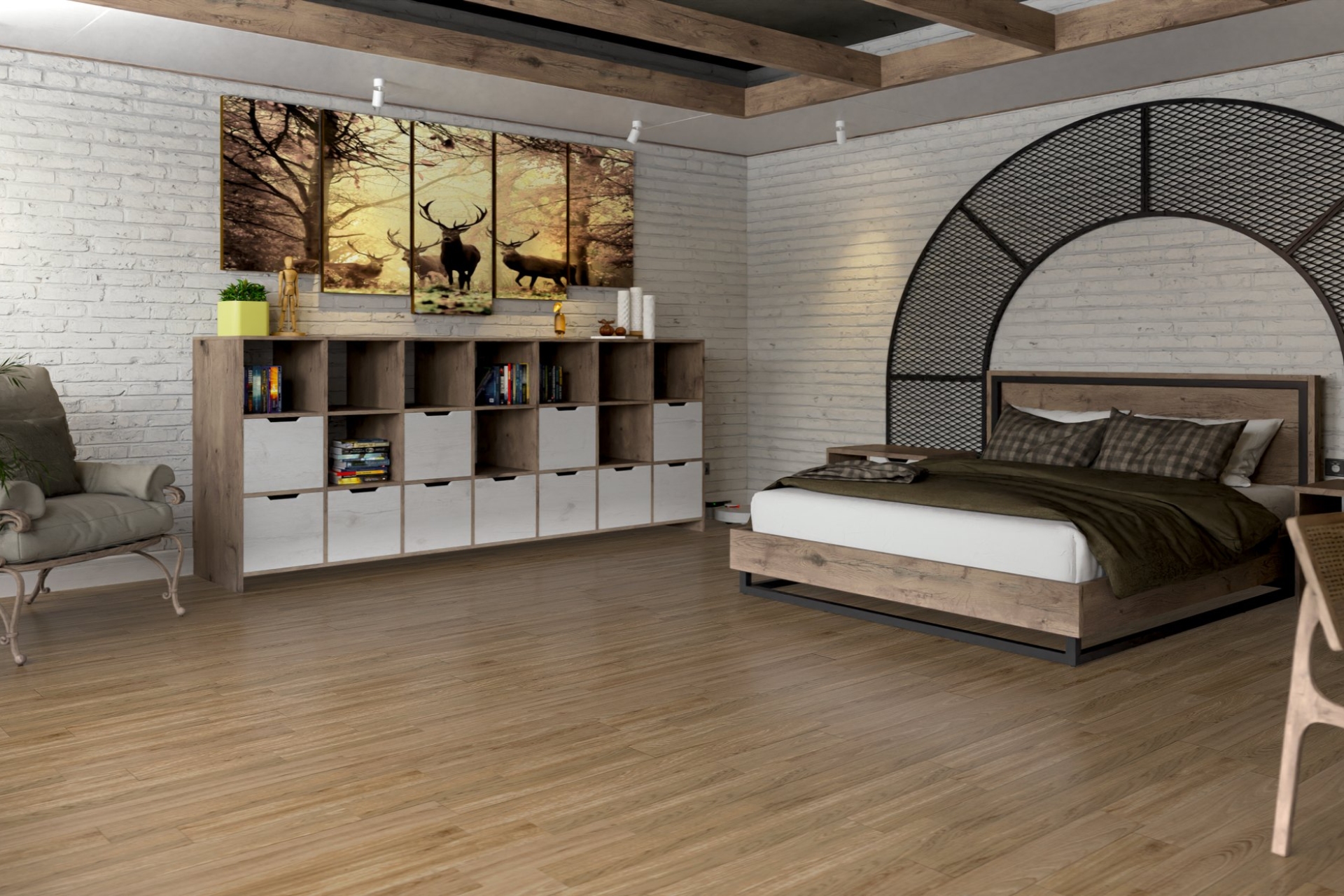 Инженерный паркет «Damy Floor» Натуральный (укладка палуба) — купить в Екатеринбурге