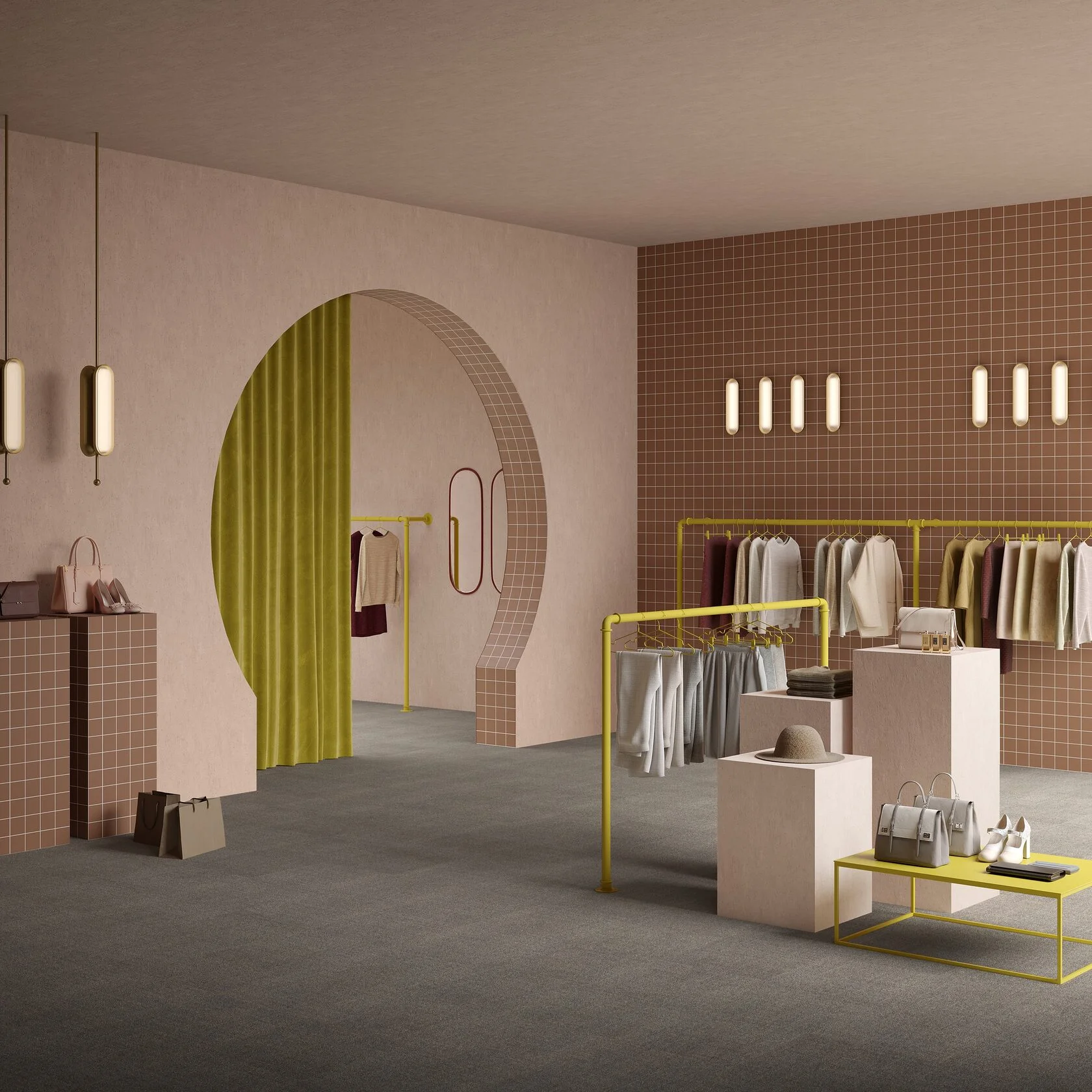 Ковровая плитка Mantra Tile 89 (500*500*6 мм) — купить в Екатеринбурге