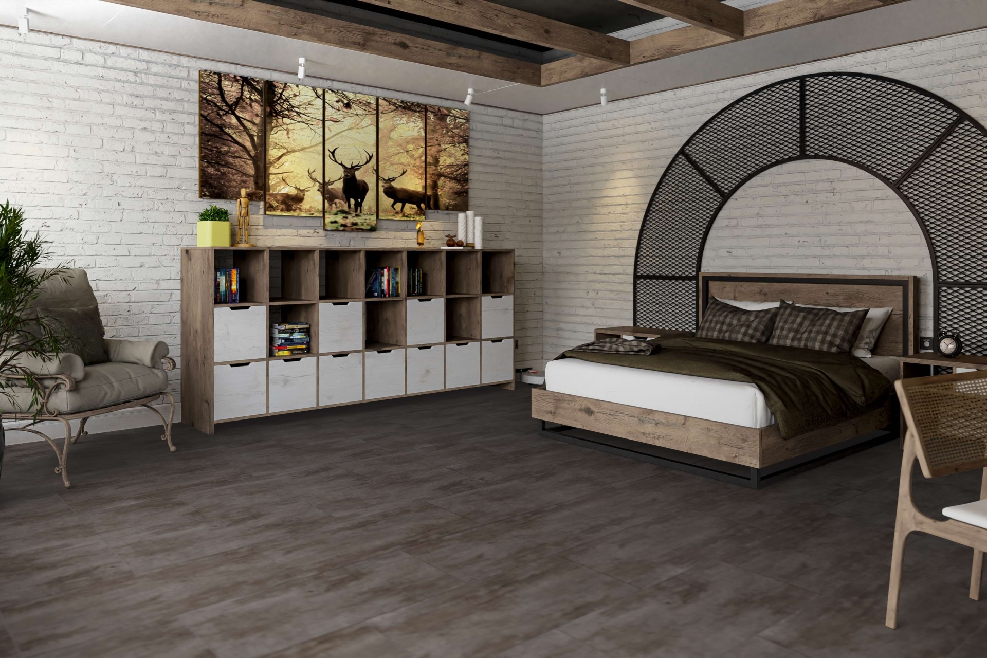 Усовершенствованная кварц-виниловая плитка «Damy Floor» Арарат (912,4*455,2*2,5 мм) — купить в Екатеринбурге