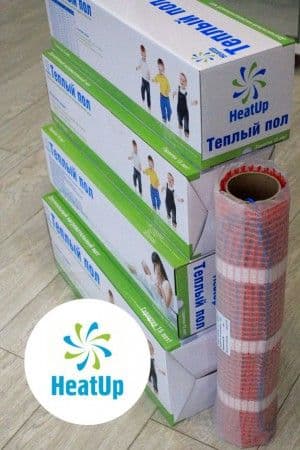 Нагревательный мат "HeatUp" 10,0 м2 — купить в Екатеринбурге