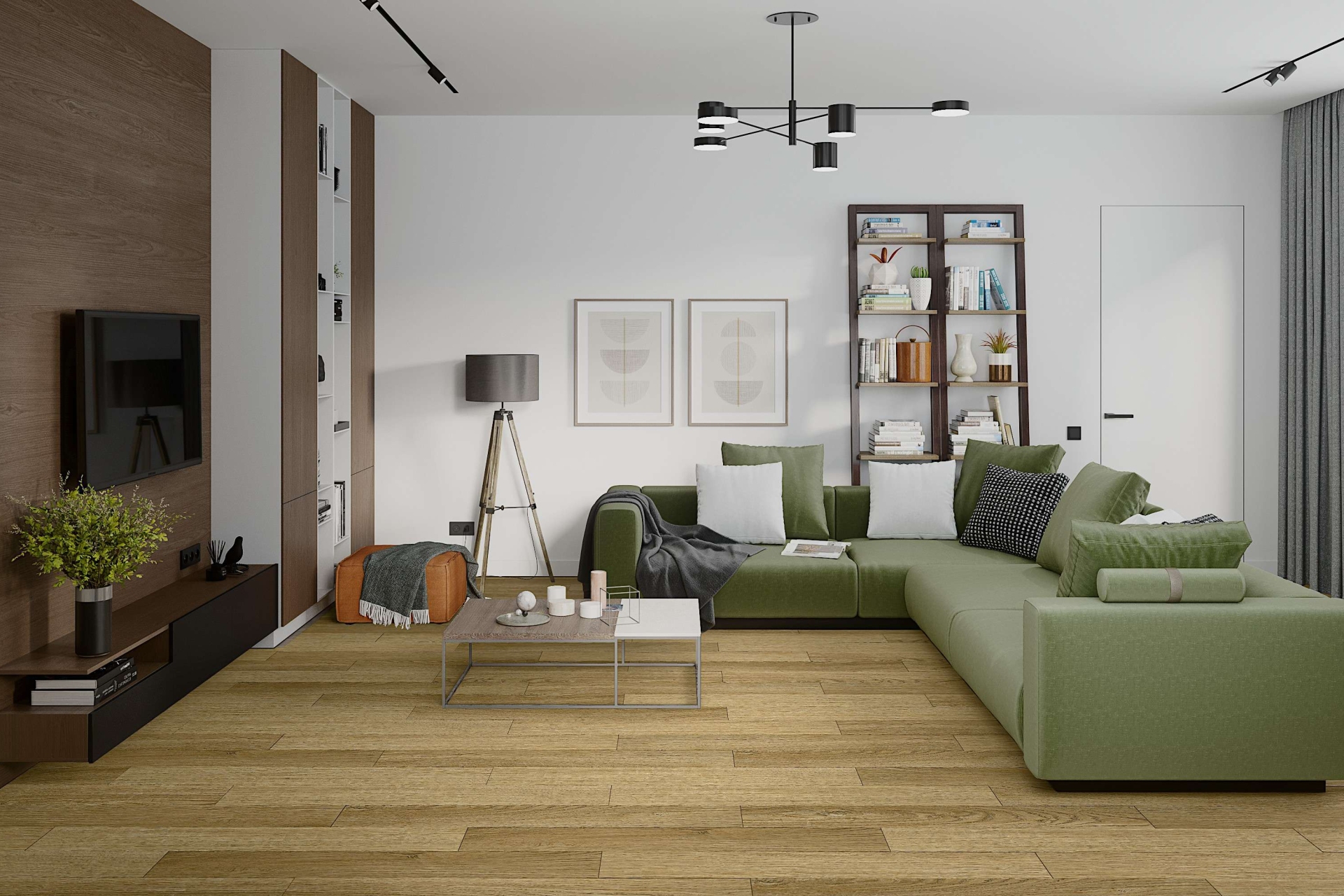 SPC ламинат «Damy Floor» Дуб Золотой (1220*180*4 мм) — купить в Екатеринбурге