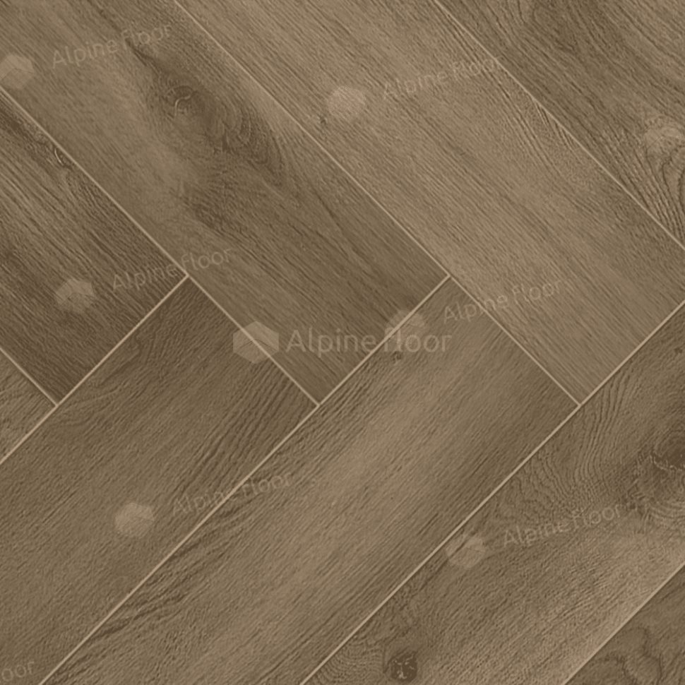 Ламинат "Alpine Floor" Herringbone 12 PRO Дуб Анжу (606*101*12 мм) — купить в Екатеринбурге