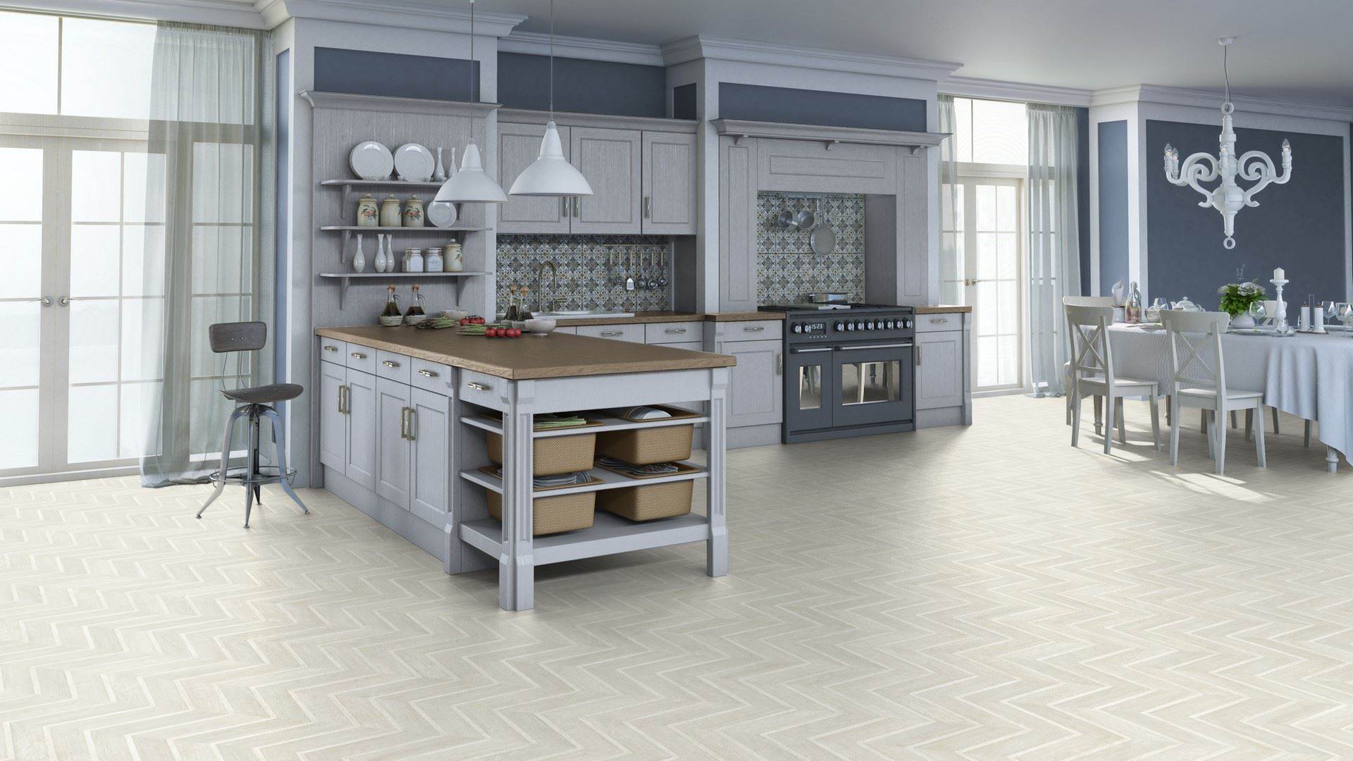 Линолеум полукоммерческий "Tarkett" Idylle Nova Cascad 1 (3м) — купить в Екатеринбурге