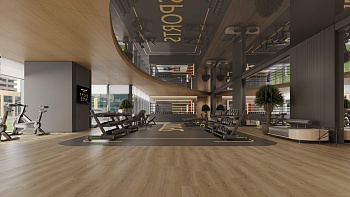 Кварцвиниловая плитка LVT "Alpine Floor" ДУБ ФРИДРИХ (1219*184*3 мм) — фото и характеристики