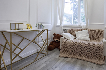 Усовершенствованная кварц-виниловая плитка «Damy Floor» Дуб Состаренный Серый (1227*187*2,5 мм) — фото и характеристики