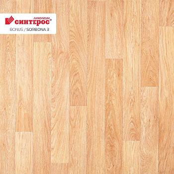 Линолеум усиленный бытовой "Синтерос" Bonus Sorbona 3 (3,5м) — фото и характеристики